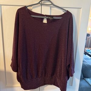 Reitmans Burgundy Blouse